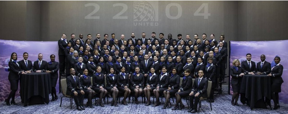 RecruitedByDW's tweet photo. United Airlines Flight Attendant Class 2204!! https://t.co/PQDZnezjiU