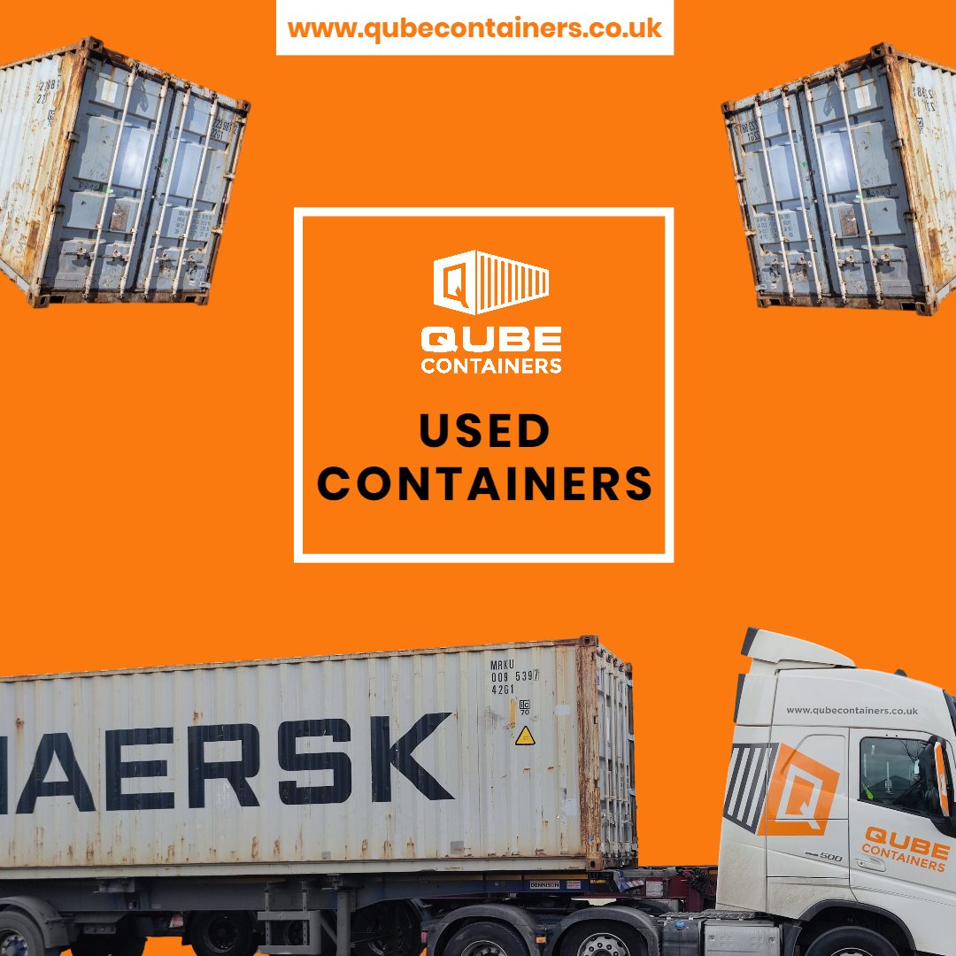 Thinking of buying a used container? 🤔Get in touch with our team today for your quote. 👇
qubecontainers.co.uk/used-container…
03301 229943 📞
enquiries@qubecontainers.co.uk ✉
#usedcontainers #containersales