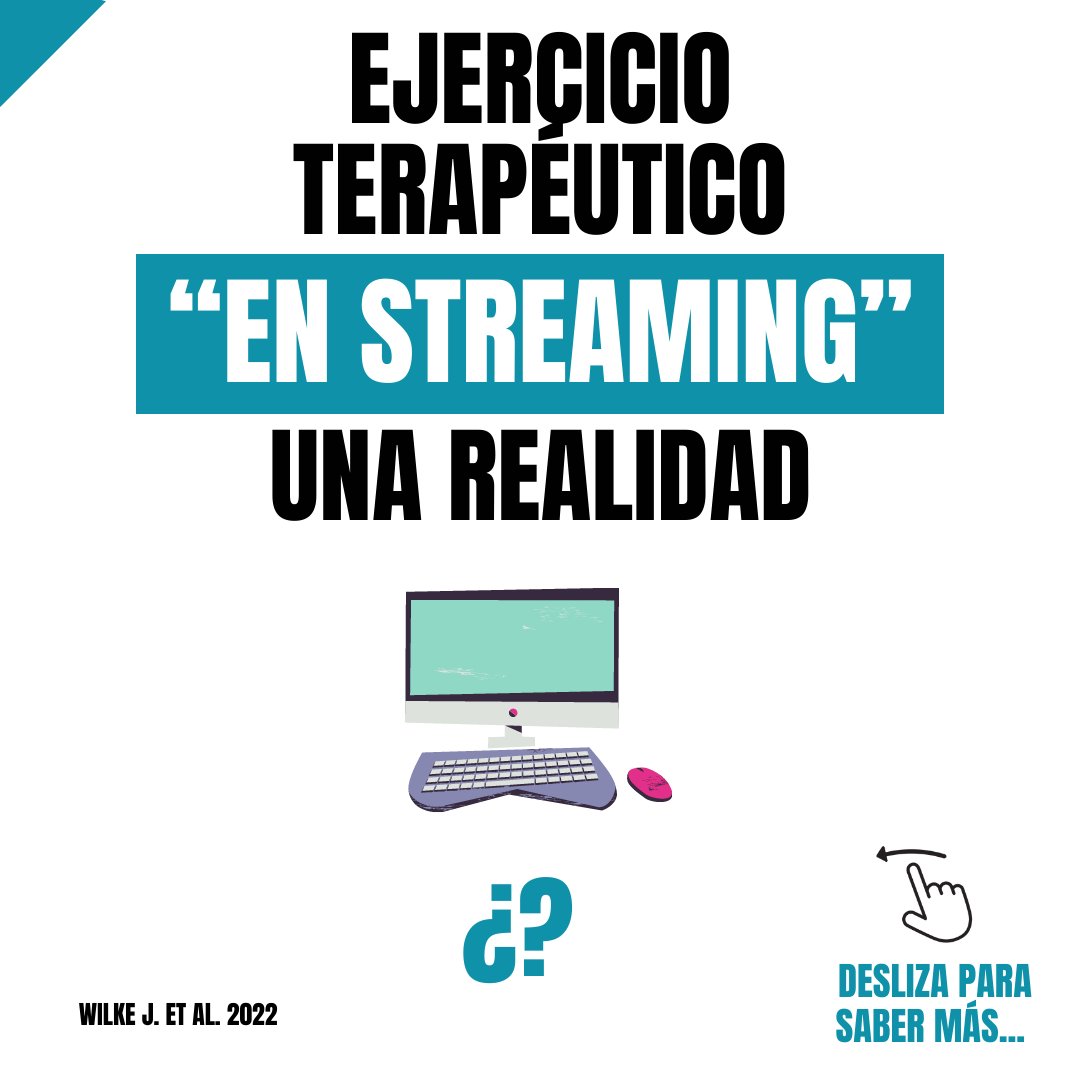 physiociencia's tweet photo. 🆕 Nuevo post 🆕
Ejercicio Terapéutico en Streaming. Una Realidad.
Os presentamos las infografías del artículo de Wilke y colaboradores.
Video completo ya disponible en Physiociencia PLUS 📒
#exercise #covid #ejericio #COVID19 https://t.co/lHjhoVUhk6