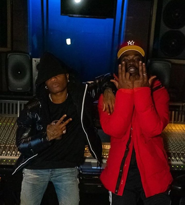 Darkovibes and Wizkid dropping a new tune together soon