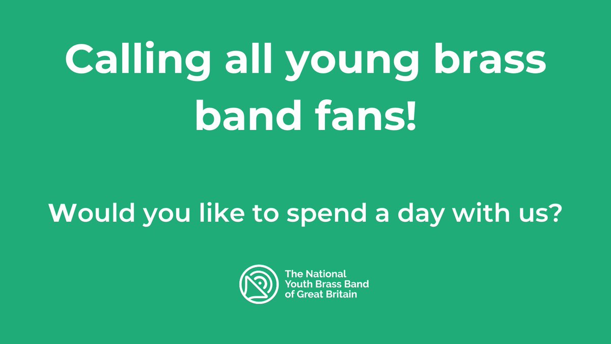 We would love to have you join us on Weds 13th April during our Easter residential course at Harrogate Ladies College. Experience a day amongst other young musicians, all completely FREE OF CHARGE! Register: docs.google.com/forms/d/e/1FAI…

#nybbgb #brassband #musiceducation
