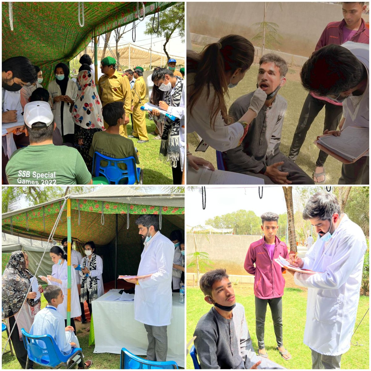 Dental screening Day-1 at 1st Sindh differently abled scouts Agoonoree.
Screened 65 patients with oral hygiene instructions and awareness  along with treatment plan discussed with care takers and institute coordinators.
#differentlyabled 
#dentalscreening 
#sindhscouts