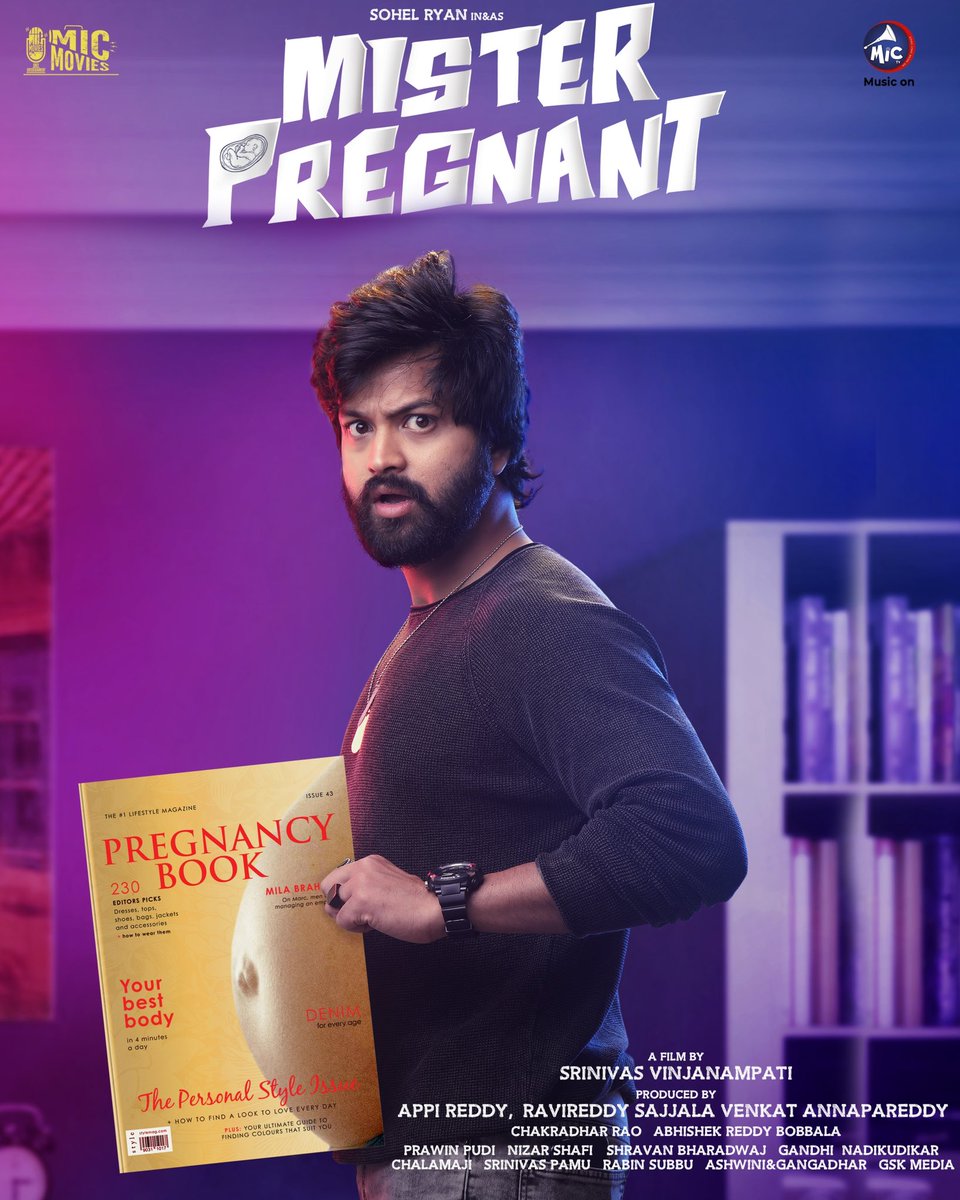 RyanSohel's tweet photo. Here’s is our next look of our #mrpregnant … The excitement and joy to bring our movie is increasing as it is getting close to hit the theatres soon.. Stay Tuned and Continue to love and support. 

#sohel #loveyouall https://t.co/ttENJNHErN