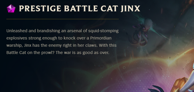 Spideraxe30's tweet photo. Oh yeah a smaller change to Prestige skins on PBE is that they've all been renamed to Prestige X skin instead of X skin Prestige Edition https://t.co/5Q7b8eZ0Pd