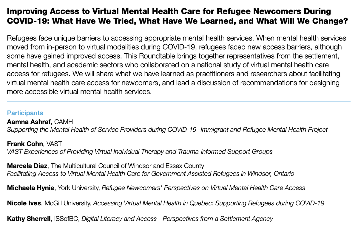 VAST_BC's tweet photo. Yesterday, we participated in the 24th @metropolisconf  "Reopening Canada: Looking to the Future of Immigration, Settlement and Integration."

#VASTCommunity #Canada #RefugeesWelcome #RefugeesSupport #MentalHealth #LifeInVancouver https://t.co/LzWPoHFR82