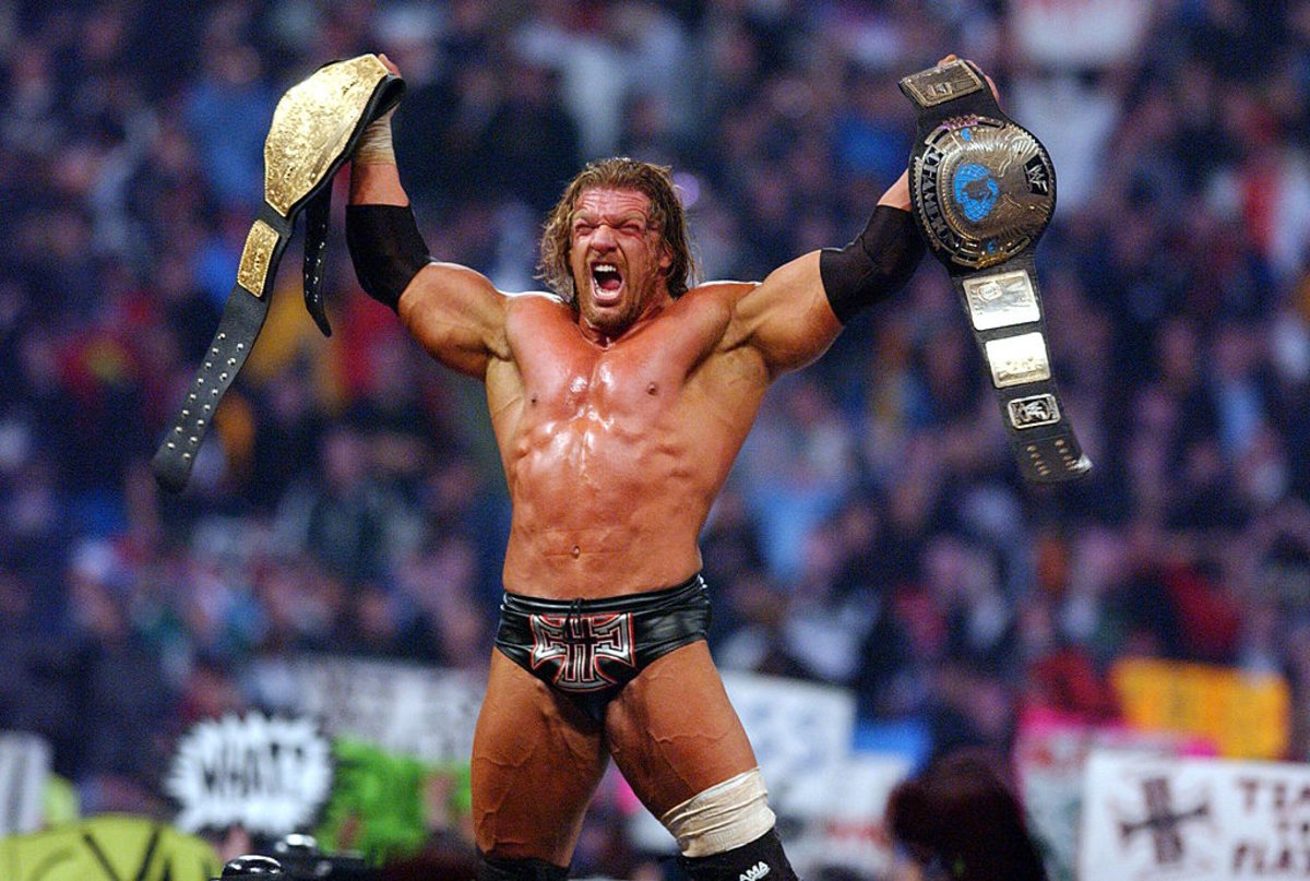 IAmEliasWWE's tweet photo. For better or worse, Hunter Hearst Helmsley had an incredible career.

GAME OVER

#HunterHearstHelmsley #TripleH #HHH #TheGame #CerebralAssassin #KingOfKings #GameTime #TimeToPlayTheGame #Pedigree #WWE #WWEChampion #WorldHeavyweightChampion #WWELegend #WWELegends #WWEHistory https://t.co/YmGttpgZjE