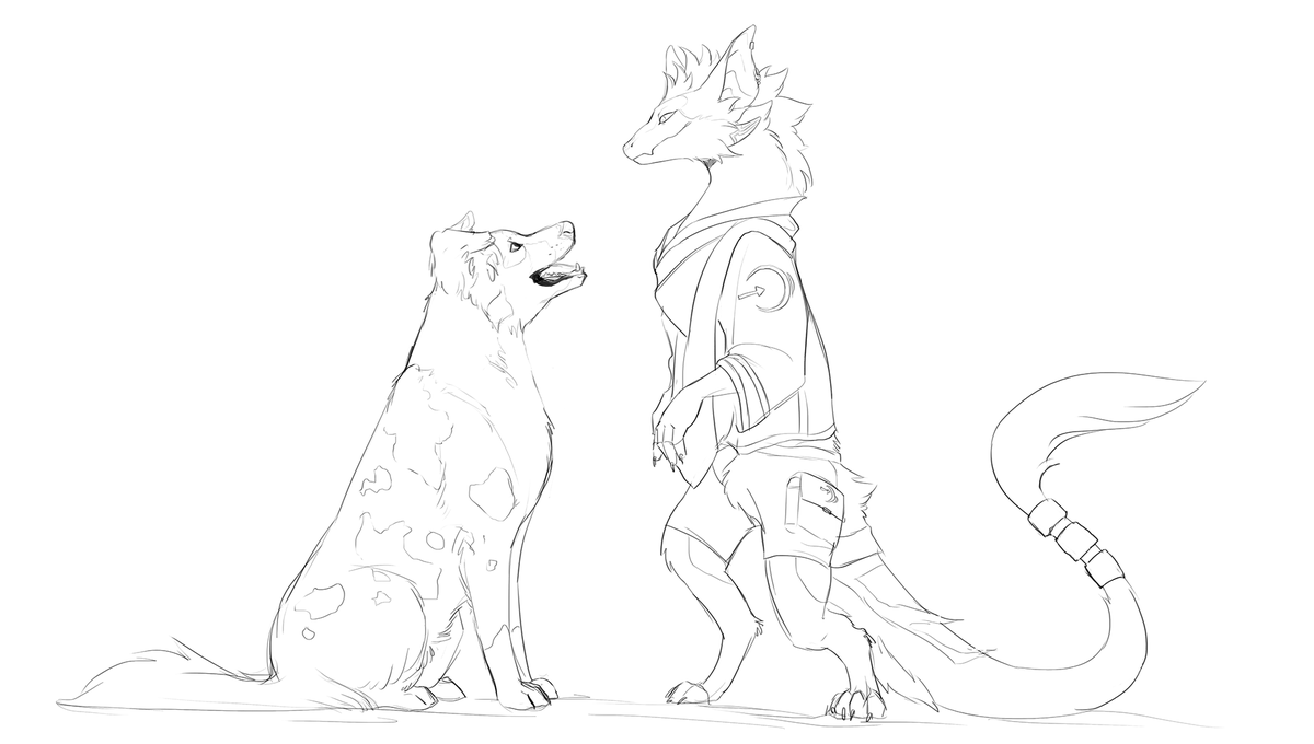 Sketch c0mm for @DeVoutNumelran! 