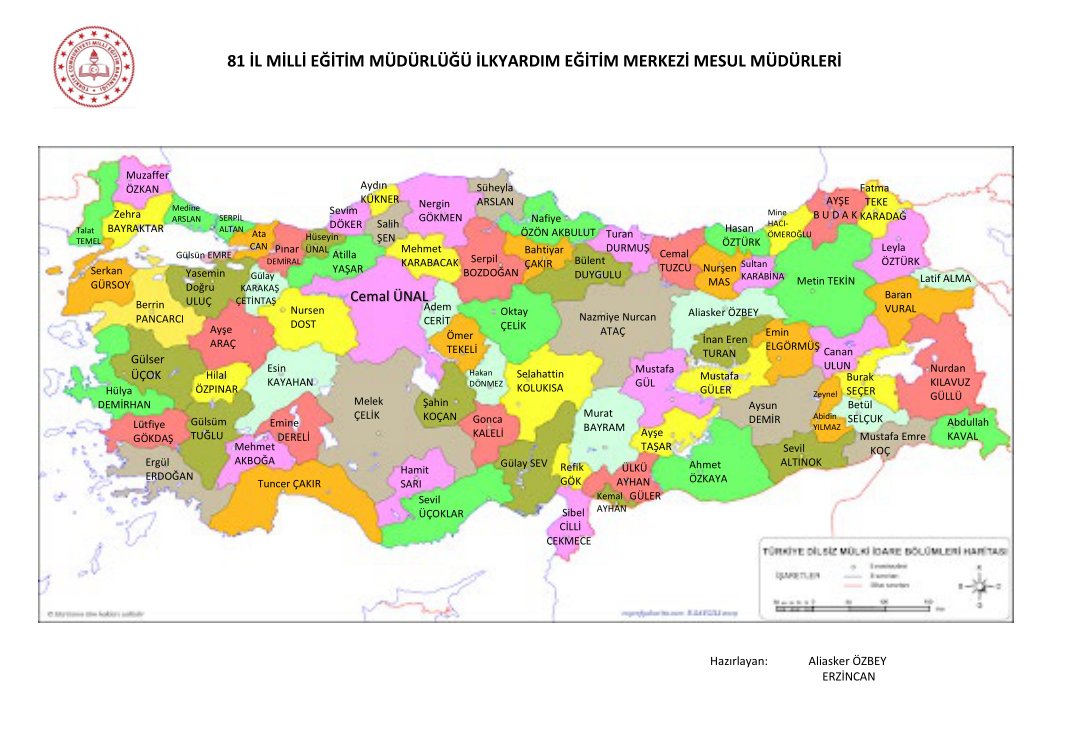 #görevimizilkyardım öğrencilerimiz öğretmenlerimizin yanında ilkyardım ile daha güvende MEB'in ilkyardım eğitim merkezleri her ilde aktif olarak ilkyardımcı neferleri yetiştirmeye devam eden birlikleridir.
<a href="/OzilLevent/">Dr. Levent Özil🇹🇷🇹🇷🇹🇷</a> 
@Meb_Abdulhamit 
<a href="/ozkan_meb/">Özkan AVCI</a> 
<a href="/tcmeb/">Millî Eğitim Bakanlığı</a> 
<a href="/meb_dhgm/">Destek Hizmetleri Genel Müdürlüğü</a> 
<a href="/cemalunal_/">C.ÜNAL</a>