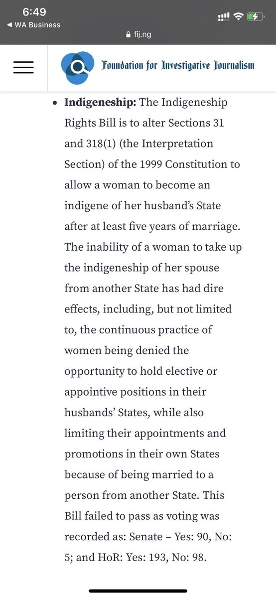 DamilohunA's tweet photo. Why do we want the Bills passed? 
To allow Nigerian women the ease of participation in politics. 

@nassnigeria 
@SPNigeria 
@NGRSenate 
@SenAbuKyari
@BI_Gemade
@DrAhmadLawan
@femigbaja
@gershombassey
@EVA_Nigeria
@EiENigeria
#NigerianWomenOccupyNASS
 #OccupyNASS
#BreakTheBias. https://t.co/KBOSUhoYl3
