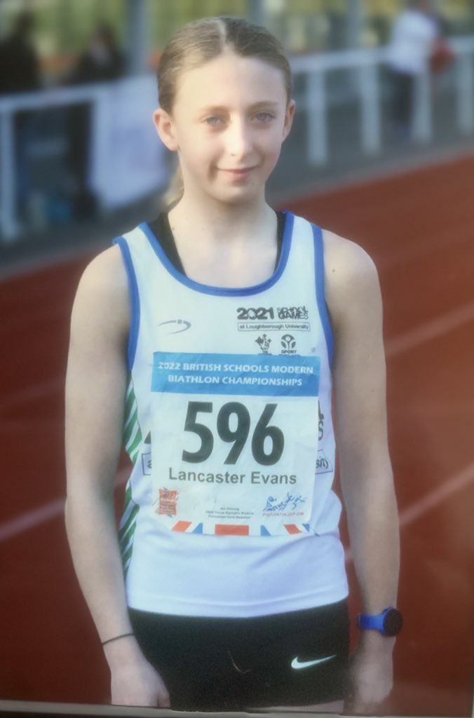 SherfieldPE's tweet photo. Well done to Lily-Mae (Year 8) for achieving 3rd place at the ISA national cross country, 8th place in British Schools Modern Biathlon and 5th place in the U14 Fencing championships! What excellent results - well done Lily-Mae! #SherfieldSuccess https://t.co/bsPofYfL6t
