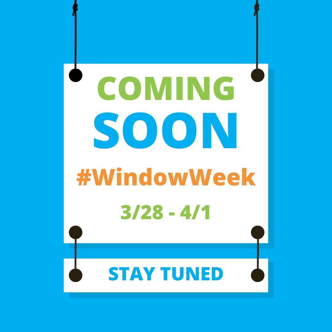 Brandvizion's tweet image. #WindowWeek 3/28 – 4/1
.
We are dedicating each day next week to highlighting window graphics that have helped our clients use their own real estate as a marketing channel.
.
Join us in seeing the variety of ways that your windows can be your best advertising.
.
Stay Tuned.