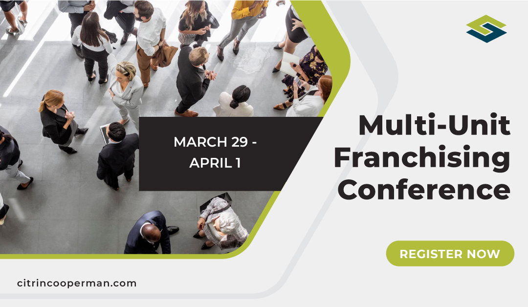 citrincooperman's tweet image. Are you attending the #multiunitfranchisingconference? Aaron Chaitovsky &amp;amp; Michael Iannuzzi are! Join them for networking opportunities &amp;amp; the chance to learn from world-class keynote speakers &amp;amp; thought leaders in the industry. bit.ly/3Nl1Ice #ccfranchise #mufc2022