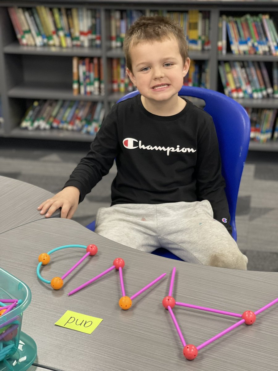 #Kindergarten had a blast building their sight words!! <a href="/aasd_panthers/">Austin Area School</a>