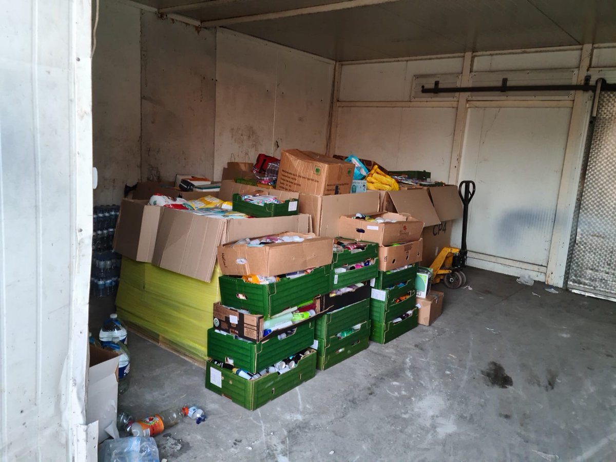 We made it. Donations dropped off ready for distribution to those in need. Long journey home now