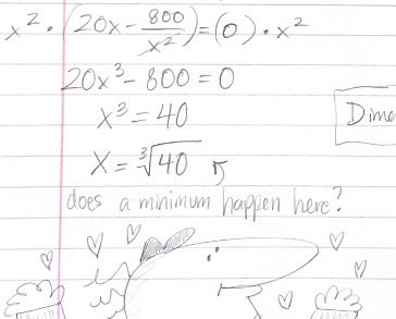 woah…charlies on the low quality calc notes 