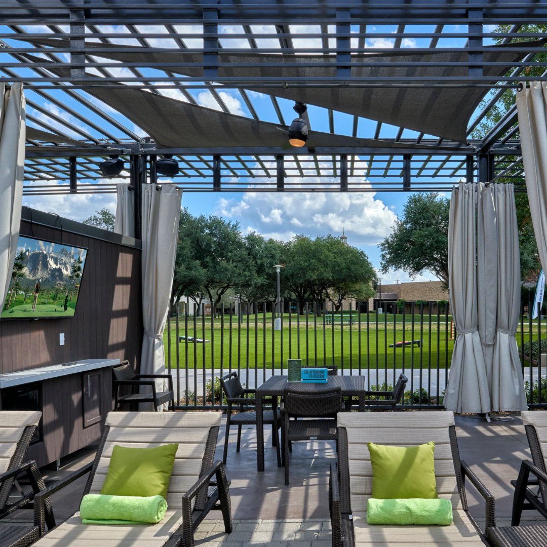 Have you reserved your luxury cabana for this weekend at JadeWaters? Great for groups up to 8 people, with two extra wide lounge chairs, a dining set, small sofa, flat screen TV and wifi! It's All Right Here.