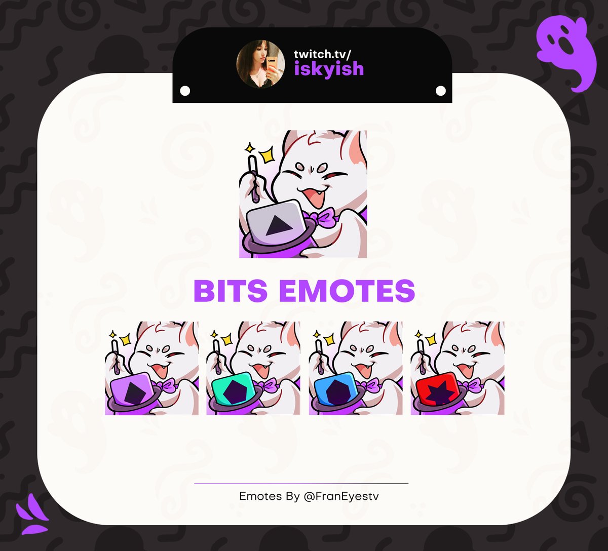 FranEyesTV's tweet photo. 🟣 BITS 𝗘𝗺𝗼𝘁𝗲𝘀 𝗳𝗼𝗿 @iSkyIsh https://t.co/qBiepqCKBa