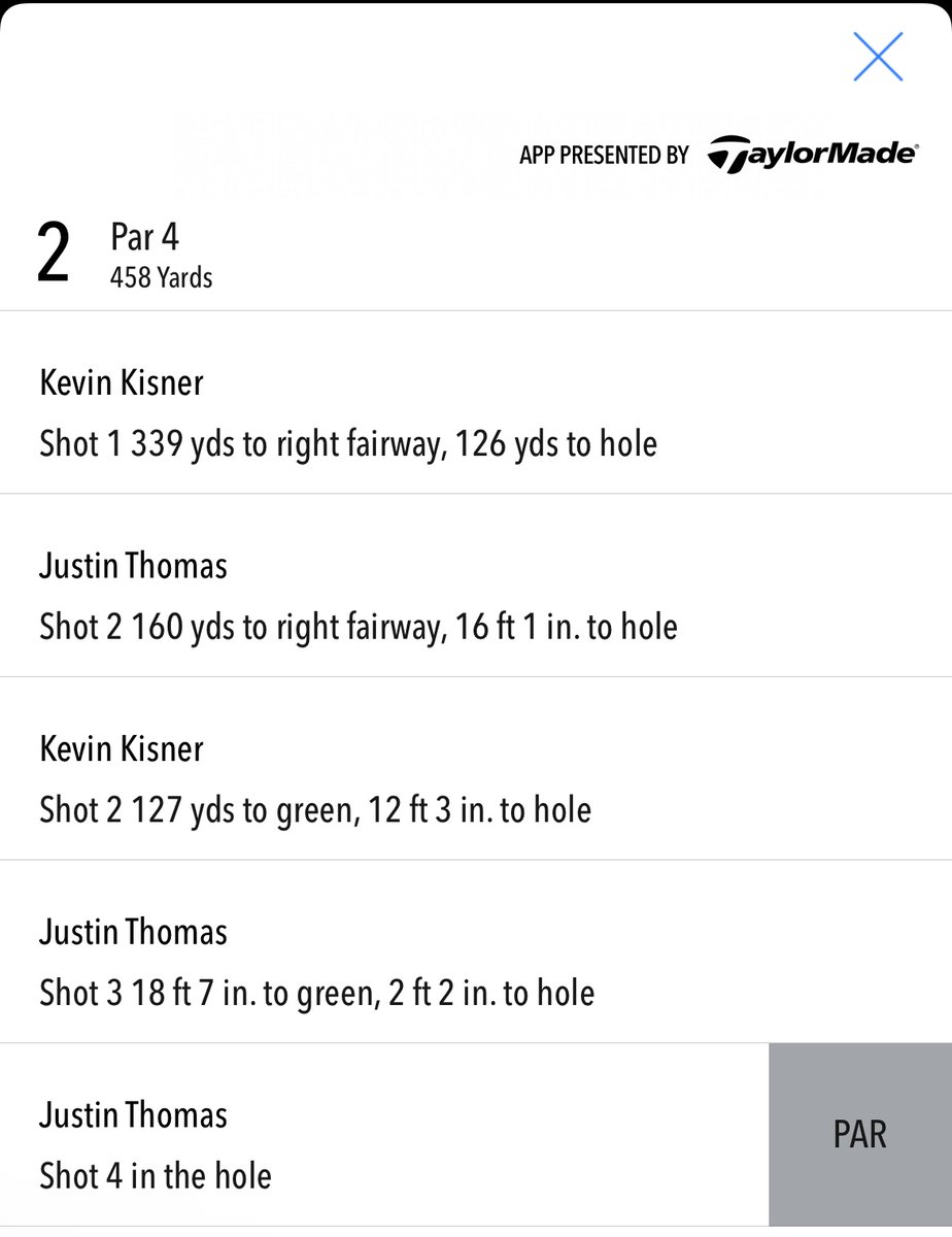 SportsCardinal's tweet image. Nice of @K_Kisner to let @JustinThomas34 start the hole from the middle of the fairway…