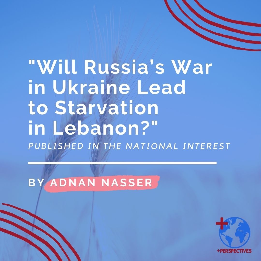 NEW ARTICLE!📢

Every country has been affection by the Rusian invasion of Ukraine. Our writer Adnan Nasser (<a href="/Adnansoutlook29/">Adnan Nasser</a>) writes in The National Interest how this full-scale war is affecting Lebanon's food resources.

Read the full article here: nationalinterest.org/blog/buzz/will…
