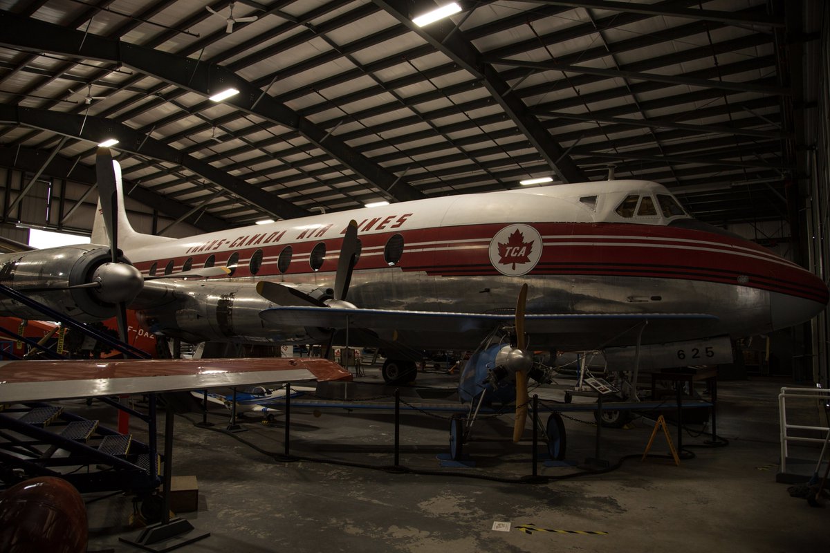 Philm_et_al's tweet photo. a beautifully restored Viscount and pontoons galore at @MyBCAM—what a wonderful collection!🤩 #AvGeek #Sightseeing #CYYJ https://t.co/3eEF7F0o0X