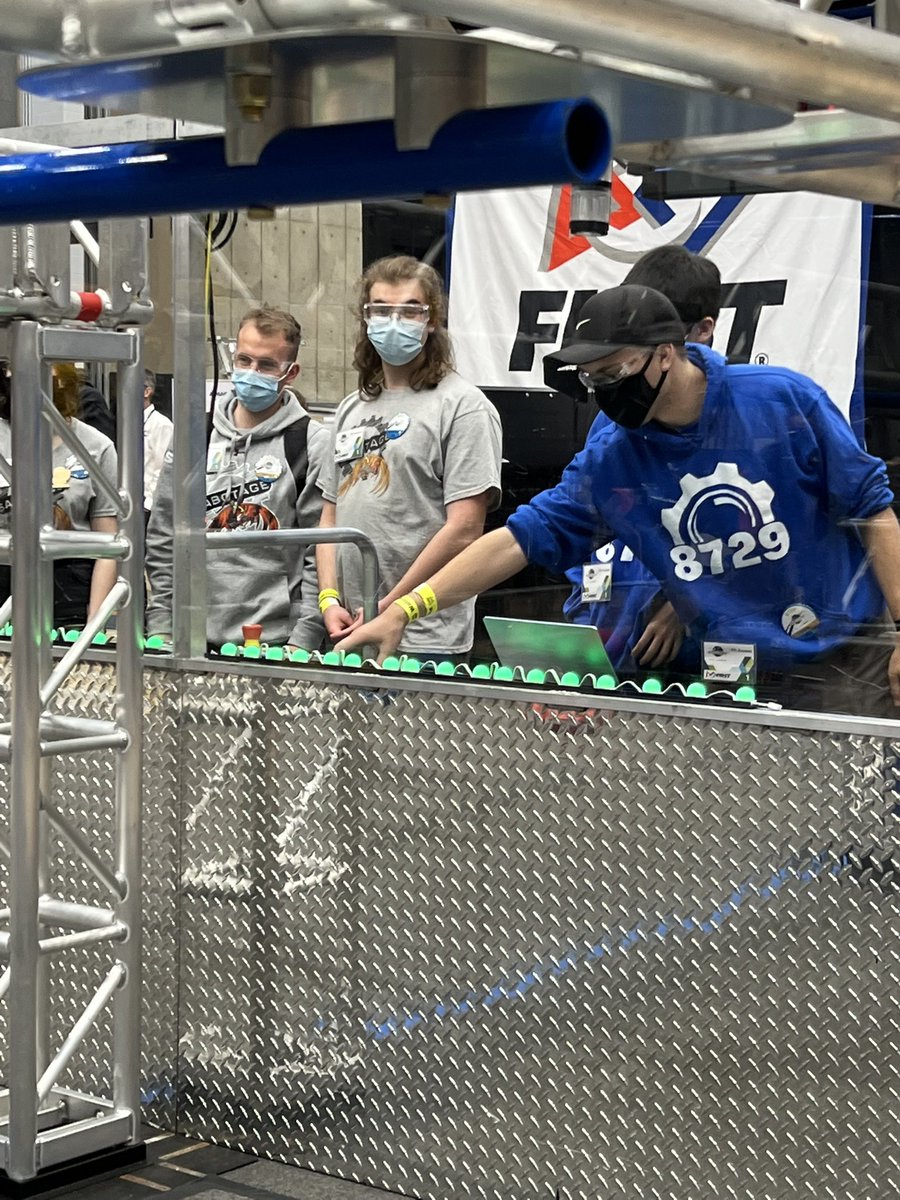 Notre équipe en action!