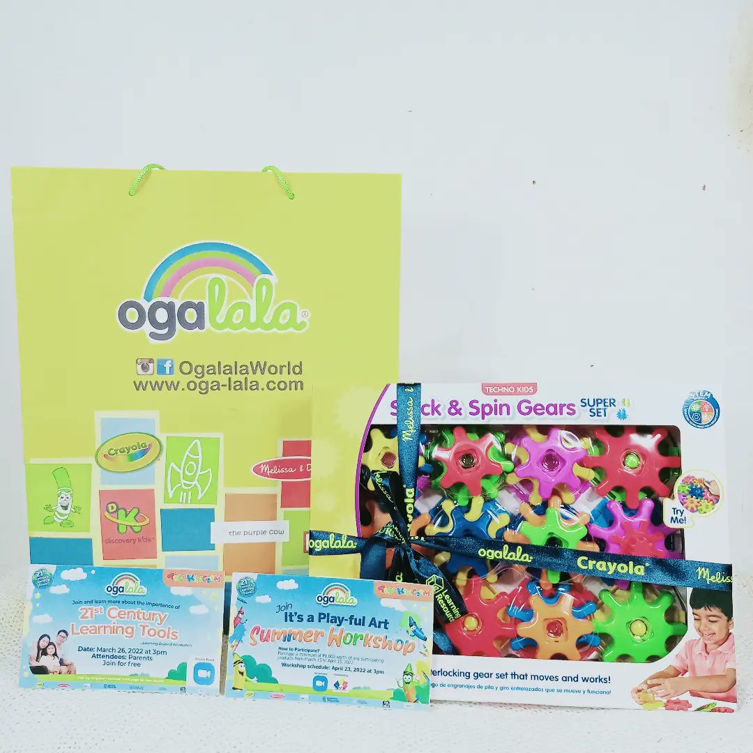 OgalalaWorld's tweet photo. Thank you KathyLumabi! RT: KathyLumabi - Your little engineer will enjoy this interlocking STEM gear set. Introduce your child to the magical moving world of mechanics for interactive learning through play!
@OgalalaWorld
See more techno gear products at … https://t.co/JkF7Ws2dH0