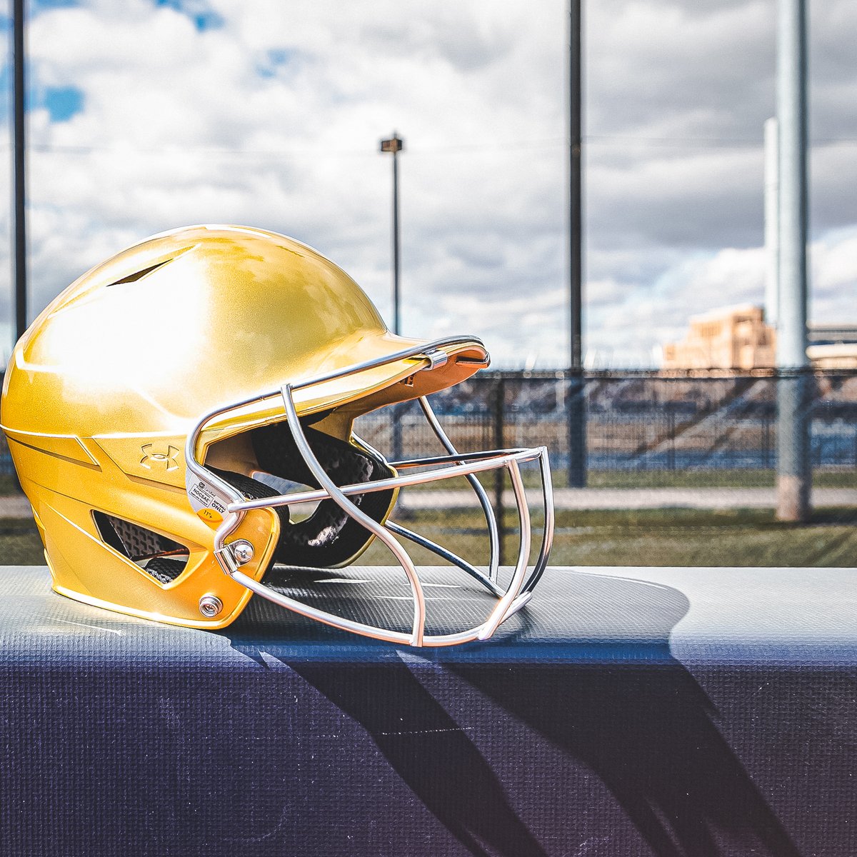 The 𝐧𝐞𝐰𝐞𝐬𝐭 golden dome on campus.

<a href="/NDsoftball/">Notre Dame Softball</a> | #GoIrish