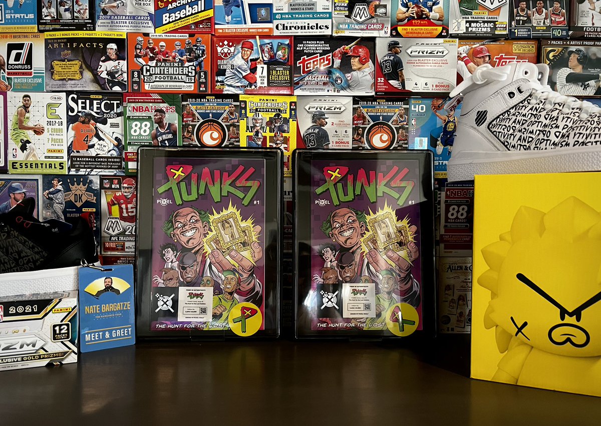 Meisenheimer's tweet image. New editions to the shelf. Thanks @Gfunkera86 and @pixelvault_ team.