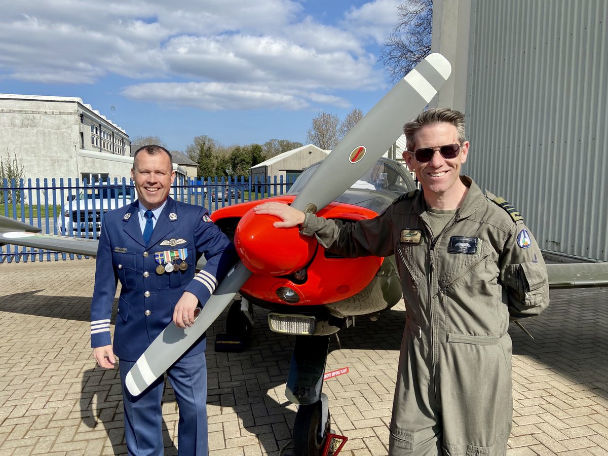 This brave aviator taught me how to fly this thing a quarter of a century ago. He has fully recovered from the trauma. 
Great kick-off to Centenary celebrations this week.
#IAC100