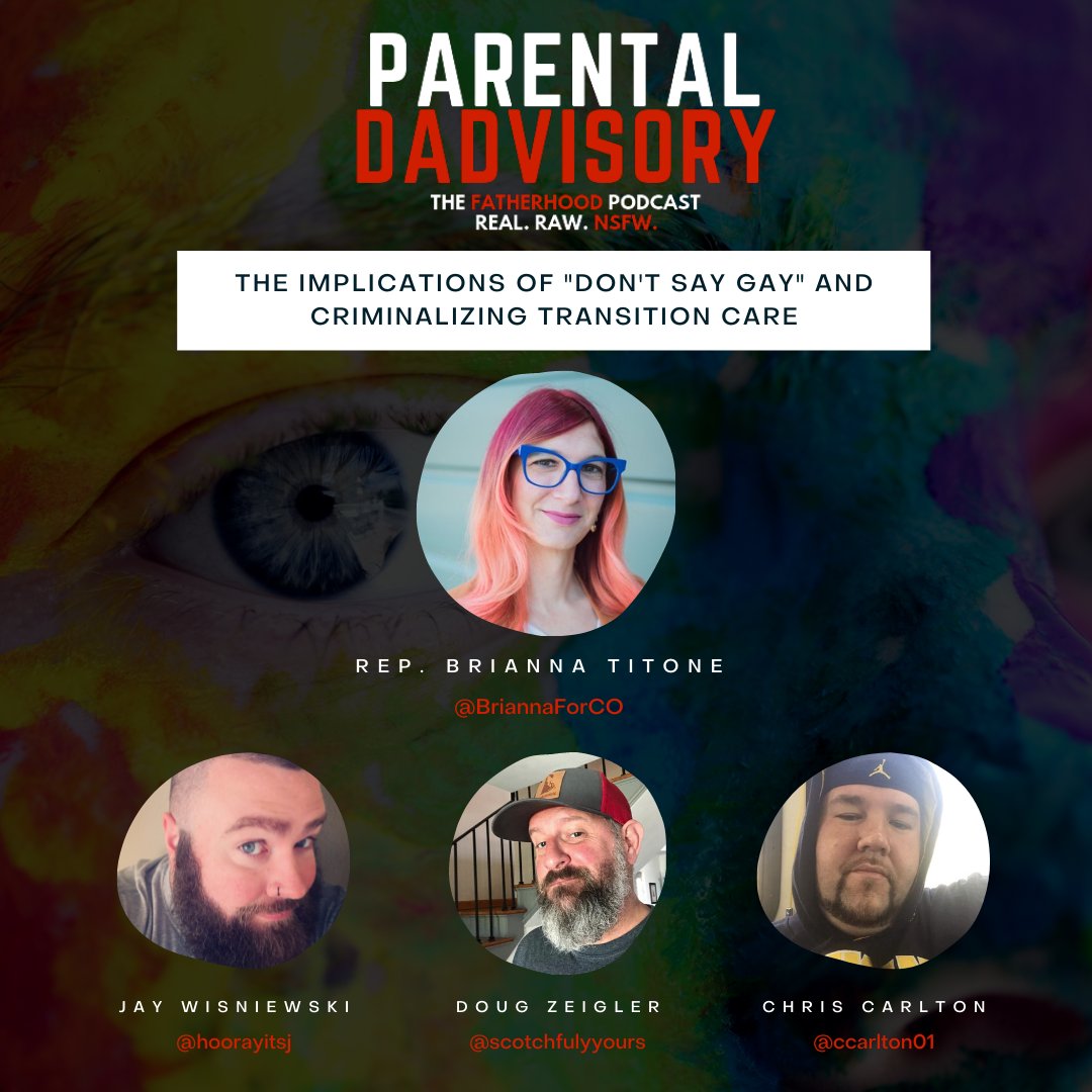 8BitHappyHour's tweet photo. We're so happy to share our episode with special guest, Rep. Brianna Titone (@BriannaForCO) during which we discuss our thoughts on the Parental Rights in Education bill (Don't Say Gay) in the Florida senate and criminalization of transition care for kids. https://t.co/iOHPO7ua1E https://t.co/n088y8imcv