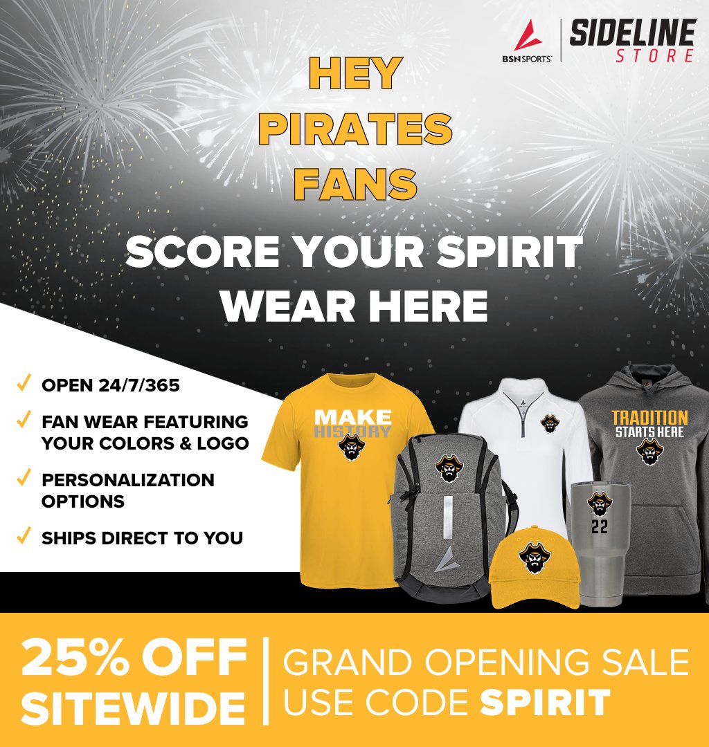 Crandall ISD on X: and we're LIVE. One month only, take 25% OFF all  CRANDALL SCHOOL Sideline Store purchases with code SPIRIT when you shop the  latest fan wear & accessories from