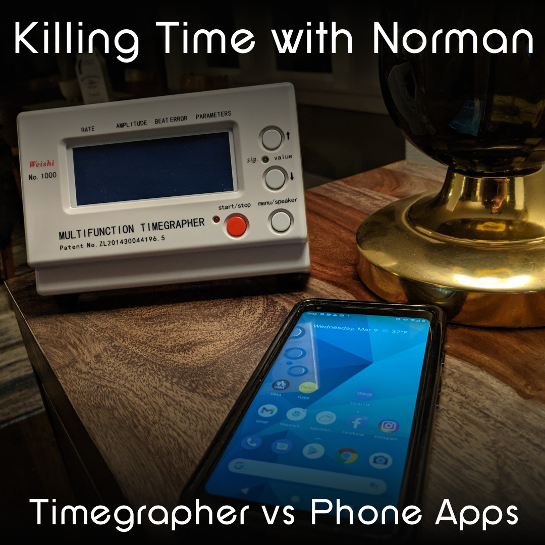 time_norman's tweet photo. Timegrapher vs Phone Apps!
https://t.co/i4tchhq3ep
⬆️⬆️⬆️⬆️
#killingtimewithnorman
#timegrapher #watchapps #watchcheck
#watches #wristwatch #wristwatches #watchesofinsta #watchfam #youtube #wristporn #watchbox https://t.co/QDWudI4ySB