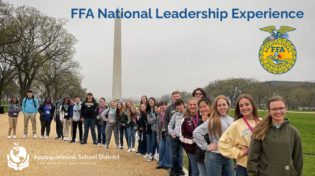 FFA STUDENTS LEAD THE WAY IN WASHINGTON! Our FFA students are in the nation's capital for a 3-day Leadership Experience. They've been networking, learning power skills in leadership &amp; discussing how to better serve their community #FFA #AppoShine edne.tw/n780191