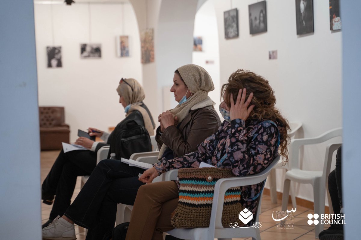 Sceneheritage's tweet photo. الثقافة تربطنا في طرابلس 📍

بالتعاون مع دار الفنون كشريك محلي في مدينة طرابلس، تمكنا من تنظيم جلسة حوارية داخل المدينة بحضور عدد من النشطاء والمهتمين والمساهمين في مجالي الثقافة والفنون، للاستمرار في مناقشة وتحليل مخرجات الورشة التحضيرية ضمن برنامج #الثقافة_تربطنا مع @lyBritish https://t.co/lcaGb7h948