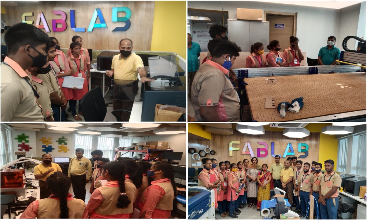 FabLabSTPIBbsr's tweet photo. ICT & Electronics branch students from Govt. ITI #Bhubaneswar experienced the facilities about the functionality of various machines and its usage in 3D technologies during their study visit to #STPIFabLab. @stpiindia @arvindtw @GoI_MeitY https://t.co/oYpKltC9FH