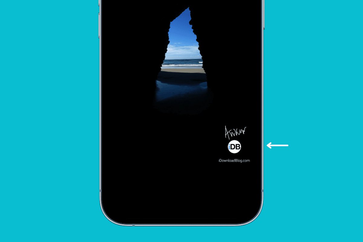 How to add watermark to photos on iPhone