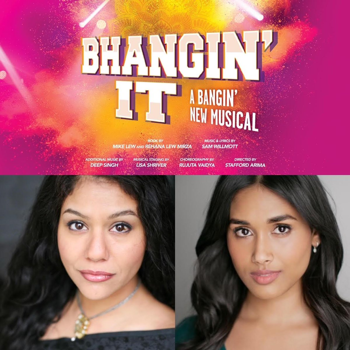 Wishing a Happy Opening Week to Alka Nayyar and Vinithra Raj on opening Bhangin' It at The La Jolla Playhouse this week! The show is featured on the front page of the New York Times art section this week! 
#BhanginIt