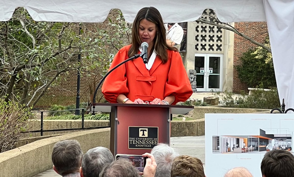 “This gift truly yields unbridled opportunity.” @BethJAvery @UTADPR <a href="/tombras/">Tombras</a> #UTKxTombras <a href="/UTKnoxville/">UT Knoxville</a>