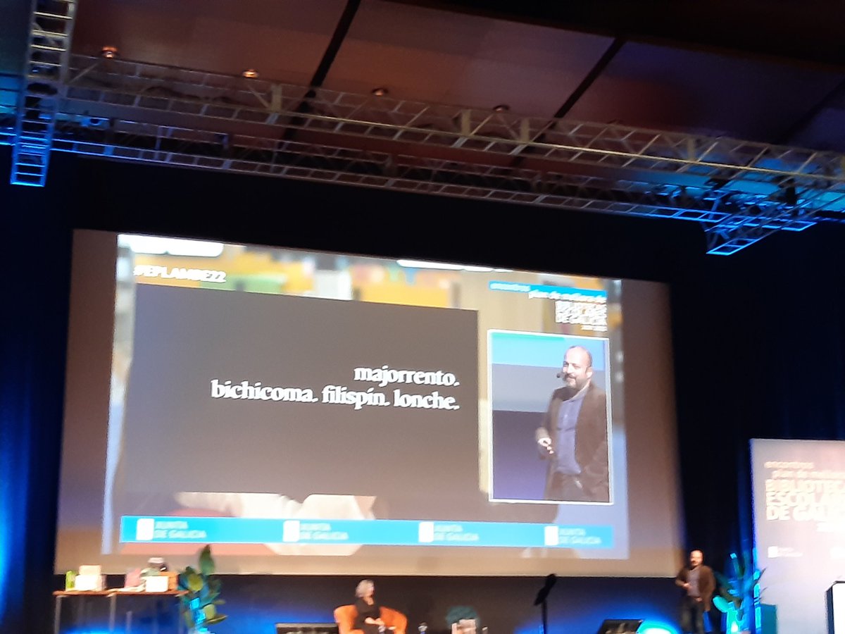 ceipxuvencos's tweet photo. Pechando as #EPLAMBE22 o señor @magago facéndenos rir, lembrar e reflexionar sobre as palabras... 😅 https://t.co/tzJoxATCY1