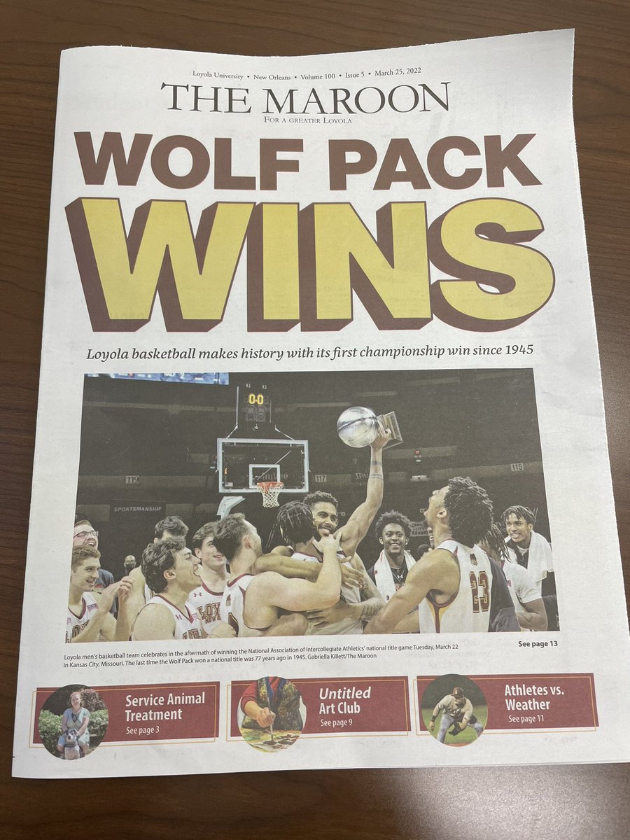 BDSIMPSON9's tweet photo. 🐺🏀🔥
@Loyola_Maroon https://t.co/Q1S7WSjOQP