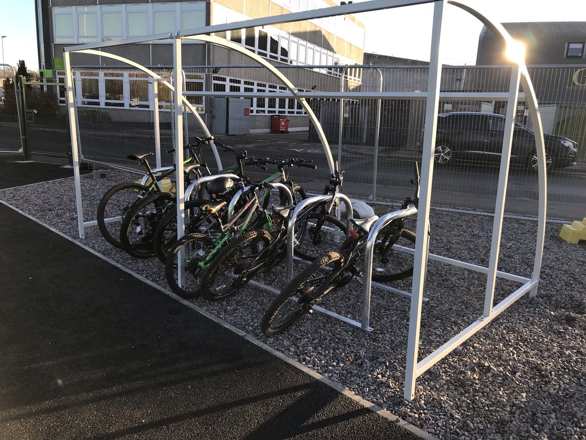 We’ve also put up our new path/cycle park signage around the facility, to welcome and encourage all forms of environmentally friendly ways of traveling to the facility. We have ample space for users to secure bikes/scouters in our shelters funded by <a href="/CyclingScotland/">Cycling Scotland</a> 🚴‍♀️🚴🚴🏻‍♂️