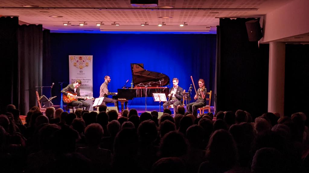 Seed Music (@seedmusic_eu) on Twitter photo 🎶 Estrena de #Tetralogy #SeedJazz003 amb Néstor Giménez Pocket Orchestra a <a href="/BObertura/">Barcelona Obertura</a> @fortpienc amb <a href="/nestorgise/">Néstor Giménez</a>, Adrià Plana, Gabriel Amargant i Sara Balasch. 🎶 Estrena de #Tetralogy #SeedJazz003 amb Néstor Giménez Pocket Orchestra a <a href="/BObertura/">Barcelona Obertura</a> @fortpienc amb <a href="/nestorgise/">Néstor Giménez</a>, Adrià Plana, Gabriel Amargant i Sara Balasch.
