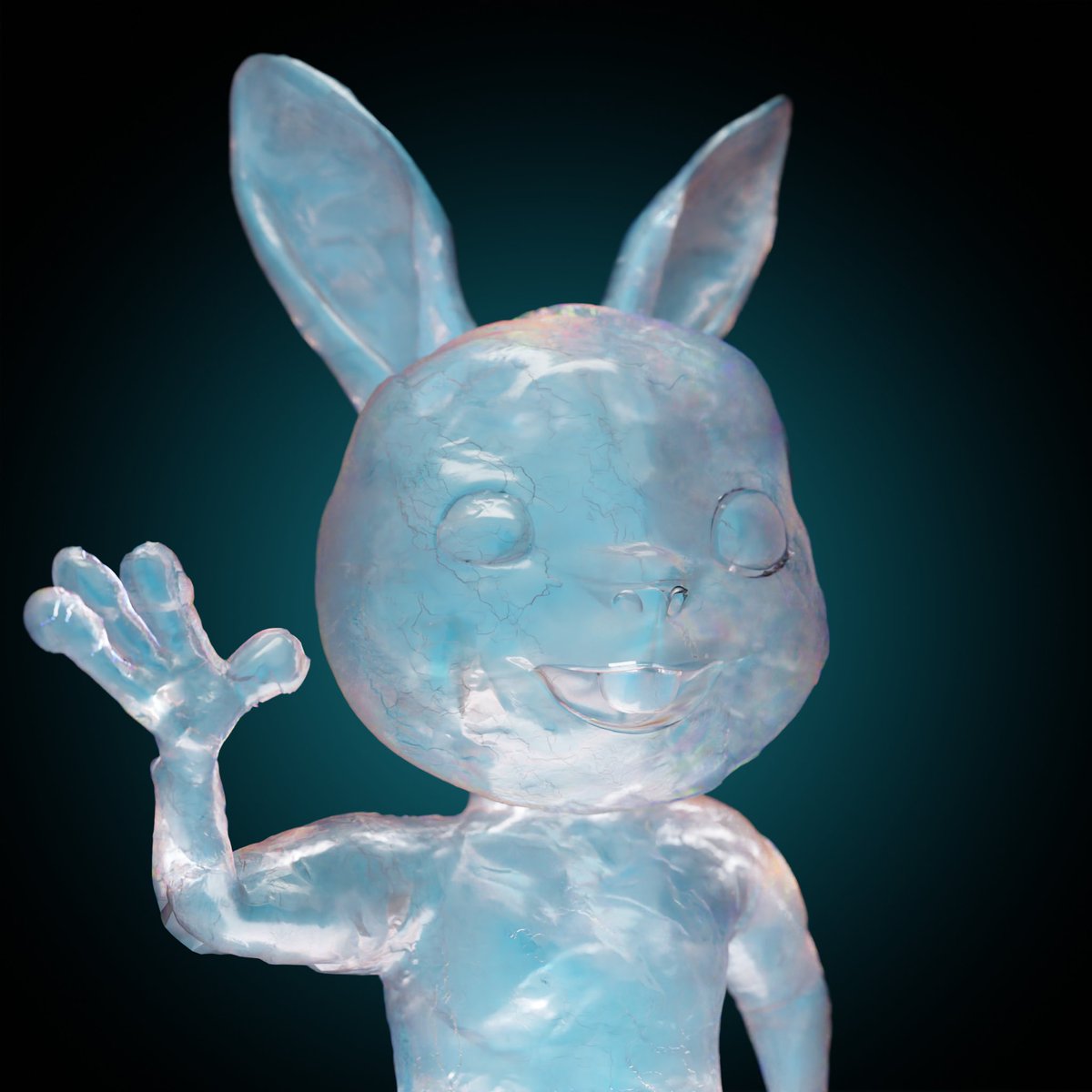 🧊 Ice Ice Baby!!! ❄️

🐰 Like and RT if you want to get your hands on our “Ice Bunny”

#NFT #metaverse  #3dart #PrimeBunnyPlanet #discord #rare 
#ice