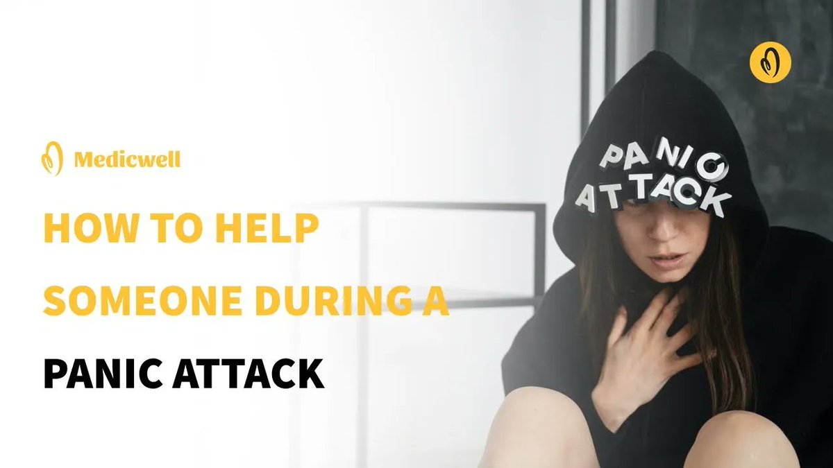 themedicwell's tweet photo. 6 million American adults experience #PanicDisorders.

Panic disorders are repeated episodes of #IntenseFear called panic attacks. Panic attacks can happen at any time.

This video discusses about How To Help Someone During A #PanicAttack
https://t.co/GgCx83c3Pk https://t.co/rsLVjFaBJC
