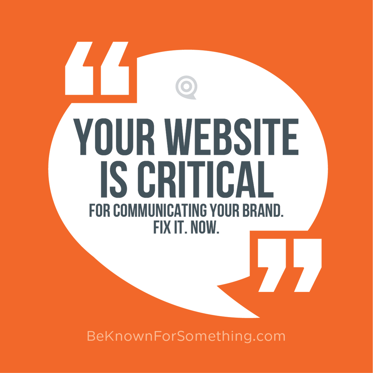 markmac1023's tweet photo. Your Website is critical for communicating your brand. Fix it. 
#beknownforsomething #effectivewebsite https://t.co/gSx3XmiGVl