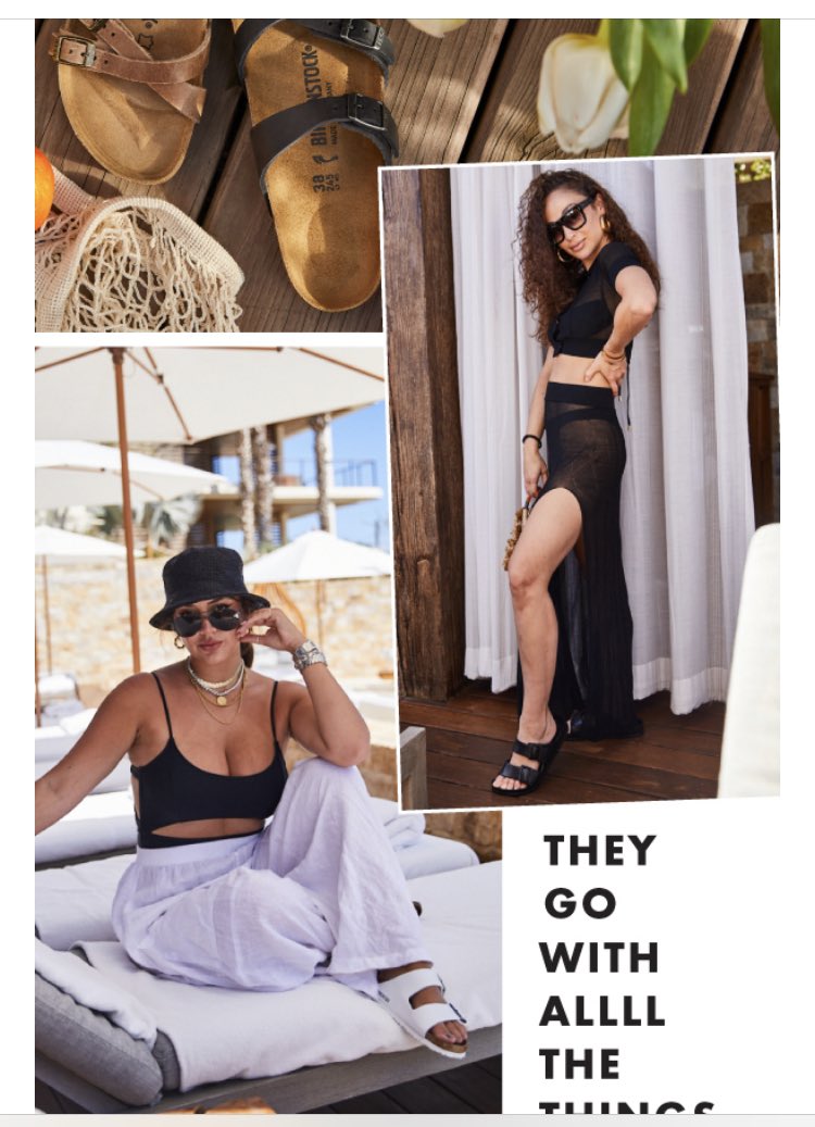 GenXers, did you ever in your wildest dreams think you’d one day see Birkenstocks marketed like this? #fashion #GenX