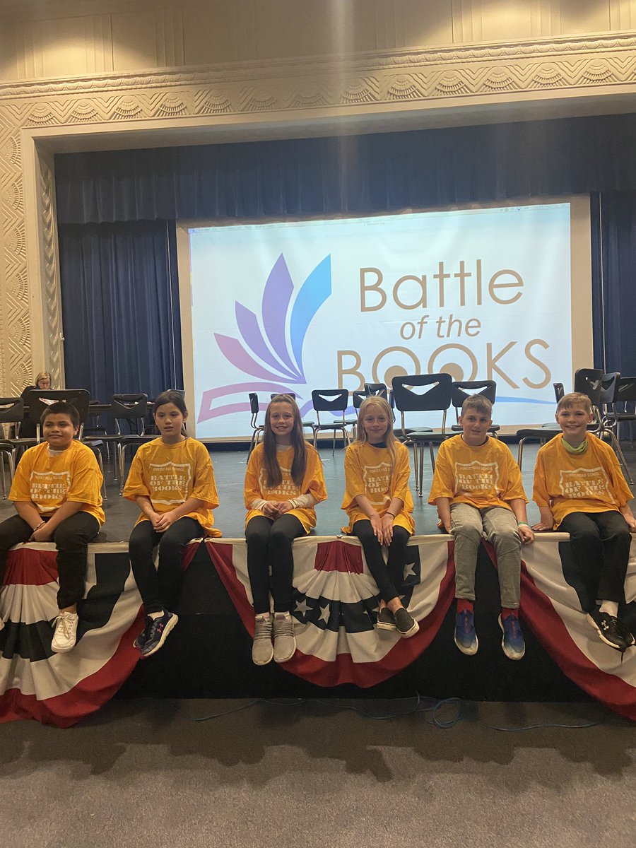 So proud of these 4th graders!! They won our Forest Road School Battle of the Books and competed in our district Battle!! They did an amazing! 👏🏼👏🏼👏🏼
