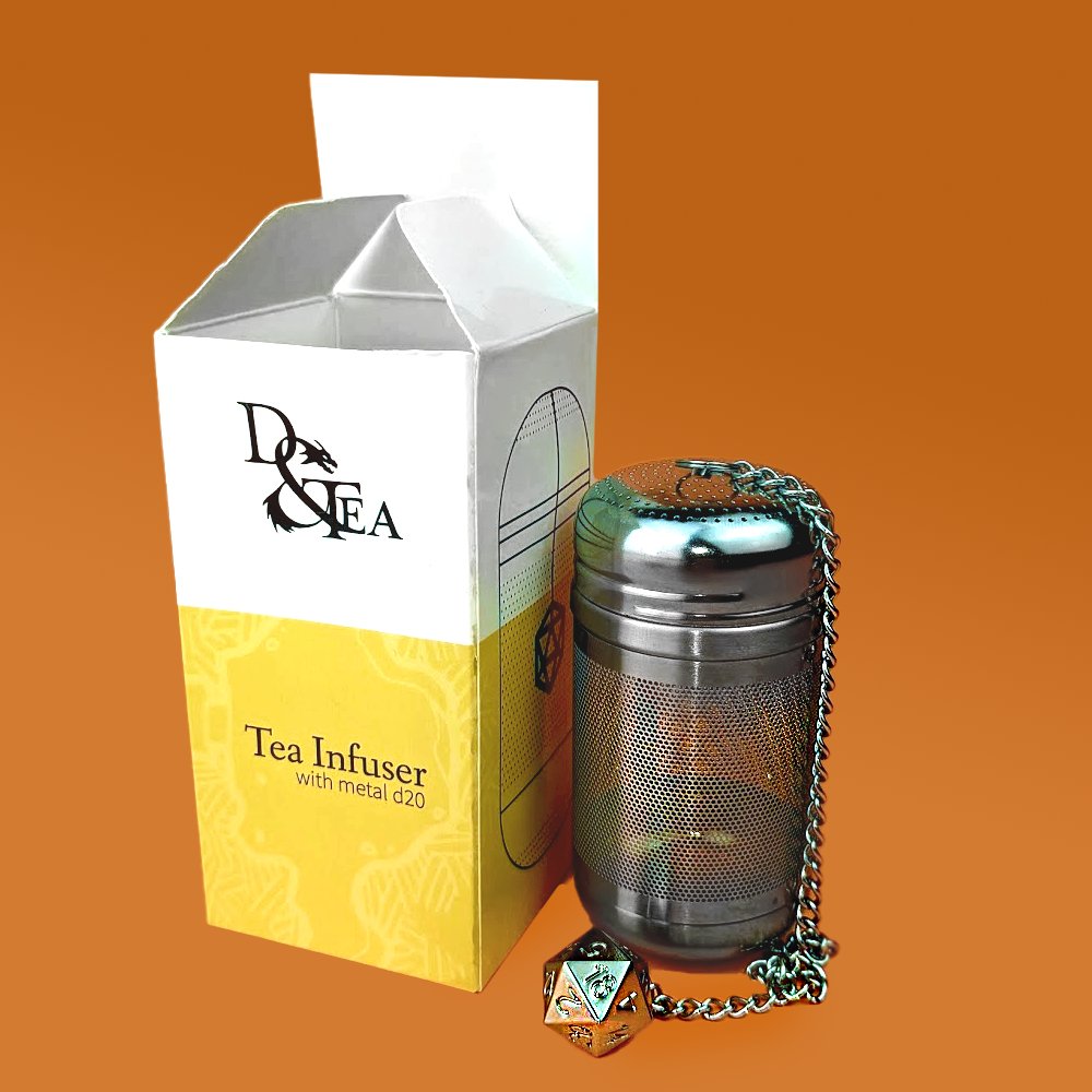 Metal D20 Tea Infuser - D&Tea