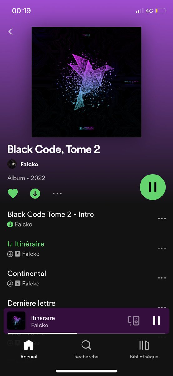 FalckoPhrases's tweet photo. Vous le savez, le nouvel album de Falcko « Black Code Tome 2 » est disponible depuis maintenant 24h.

Je crois que c’est le moment de se rendre compte. Le seul rappeur que je connaisse qui n’a cessé de s’améliorer malgré déjà 16 ans de carrière.

Le roi du rap. Merci @Falcko75 ❤️ https://t.co/ors6nvc4Ri