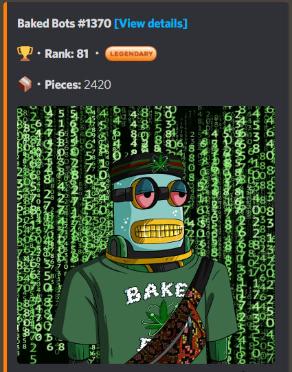 LFG @bakedbots420  🤖💨